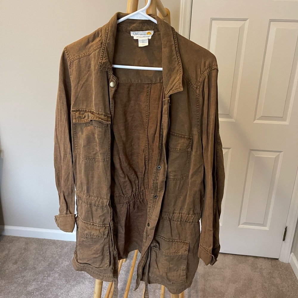 Brown Utility Jacket - image 1